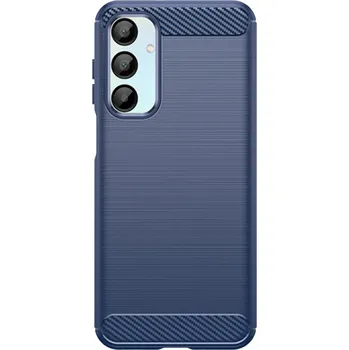 Pouzdro na mobilní telefon Hurtel Karbonový kryt pro Samsung Galaxy A16 / A16 5G - modrý