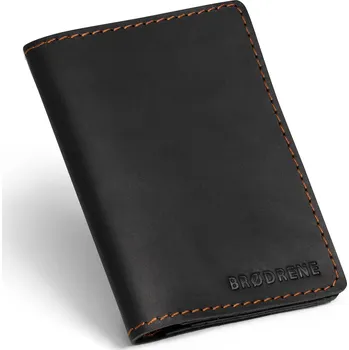 Peněženka Brødrene Kožená peněženka Guadalete černá