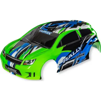 RC náhradní díl Traxxas karosérie zelená: LaTrax Rally - TRA7518-GRN