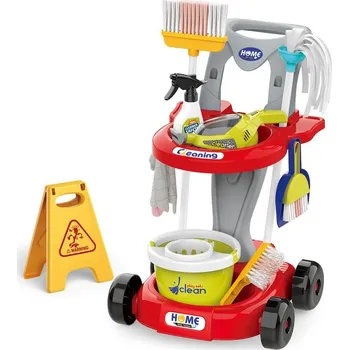 Dětská domácnost Úklidový vozík W050076
