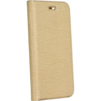 Pouzdro na mobilní telefon Forcell Luna flipové pouzdro Xiaomi Redmi 9A / 9AT gold