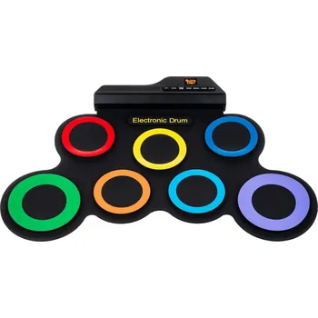 Hudební nástroj pro děti Noicetone Kompaktní elektronické bicí - barevné