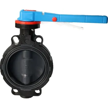 Kanalizační potrubí Mezipřírubová uzavírací klapka PVC-U Plimat, d90 mm, EPDM