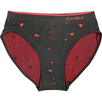 Kalhotky Greenice Dámské bezešvé kalhotky vz. 741 Velikost: XL - XXL, Barva: červená