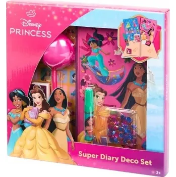 Zápisník Deník A5 Canenco Disney Princezny, vícebarevný