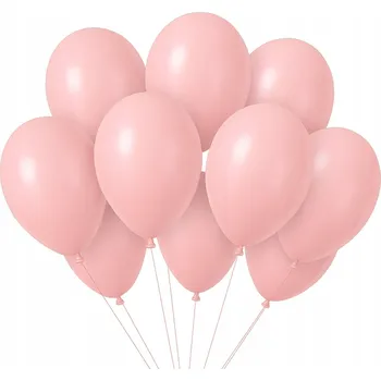 Balónek Latexové balónky pastelově růžové 12" 10 Ks