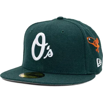 Kšiltovka Kšiltovka New Era - MLB "Image Drop" ALL OVER 59FIFTY - Baltimore Orioles - Dark Green velikosti fitted caps 7 7/8 (62.5 cm)