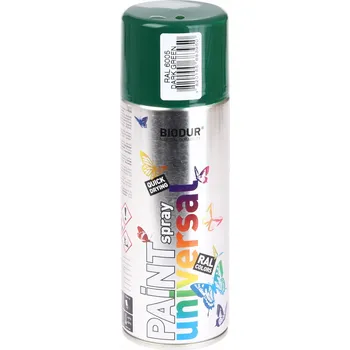 Barva ve spreji Biodur emailový ve spreji 400ml zelený