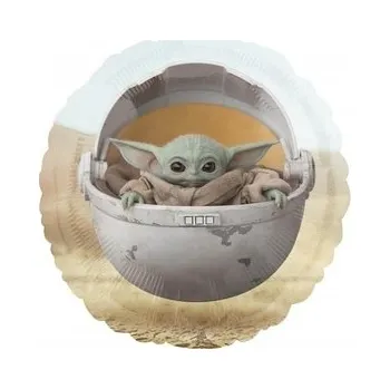 Balónek Fóliový balónek Star Wars Mandalorian 45 cm