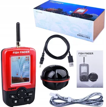Zabezpečení domácnosti BEZDRÁTOVÝ SONAR PRO RYBAŘENÍ S BAREVNÝM DISPLEJEM - HLEDÁČEK RYB