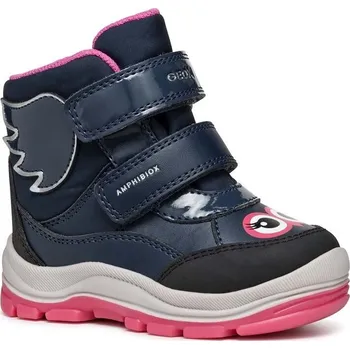 Dívčí sněhule Dětské zimní boty Geox FLANFIL ABX tmavomodrá barva, B463WA.054FU B463WA.054FU.20.23 59X, EUR 20