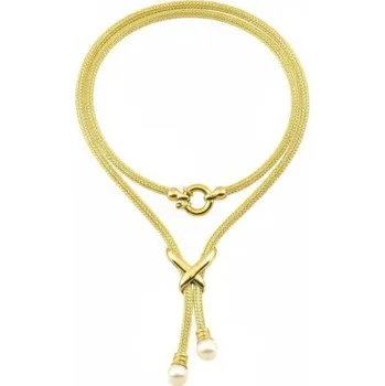 Náhrdelník ŠPERKY-NM, Luxusní dámský náhrdelník s perlami 1041