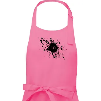 Kuchyňská zástěra Splash run - Dámská zástěra na vaření - Univerzální velikost ( Růžová )