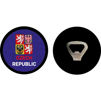 Puk STØÍDA SPORT Puk s otvírákem státní znak modrý