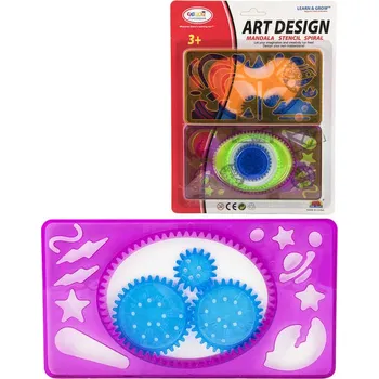 _Ostatní 1_ Inspiro kreativní set šablony 4ks pravítka na kartě plast 00850169