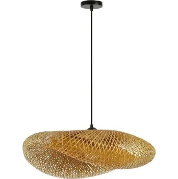 IMMAX BOHO HILO designové závěsné svítidlo, D80cm, E27, bambus