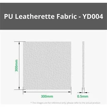 3D tisk Bambu Lab Pebbled PU Leatherette Fabric (5pcs), Gray (šedá)
