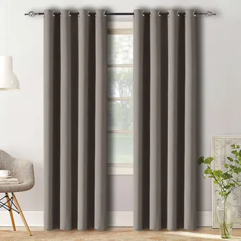 Závěs Šedohnědý závěs OXFORD 140x250 cm Zavěšení: Řasící páska