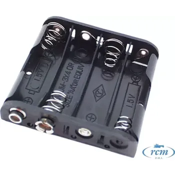 RC náhradní díl Eltip Pouzdro 4 tužkových AA baterií (naplocho)