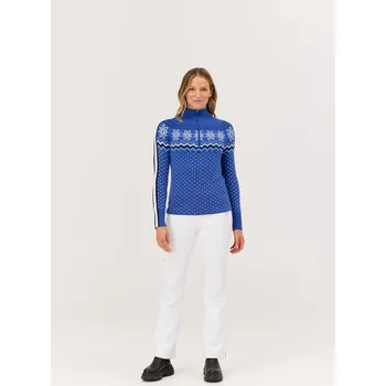 Pánský svetr Krimson Klover mikina Snowhut Zip Neck 2025/2026 Modrá M Dámské