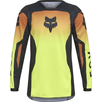 cyklistický dres Dres pro mladé - FOX 180 Shield 2025 - Fluo Yellow S