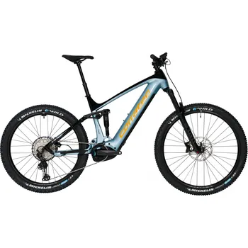 Horské kolo Elektrokolo Corratec E-Power RS 160 Pro Team Pearlized Black/Light Blue/Mango 52 2023