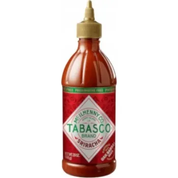 Omáčka Omáčka Tabasco z červených papriček Jalapeno 556 ml, veganská, bez lepku