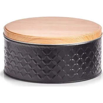 Dóza na potraviny Dóza na sušenky Zeller 20x9 cm černá
