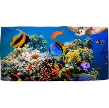 Osuška Sablio Ručník Korálový útes - 70x140 cm