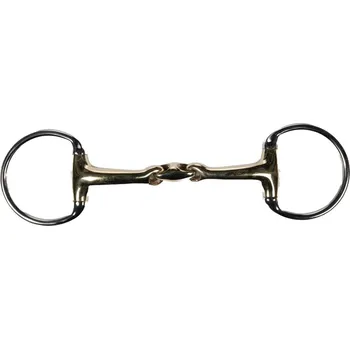 Udidlo pro koně HKM Udidlo olivové dvakrát lomené Pro Balance HKM, 16 mm 11,5 cm