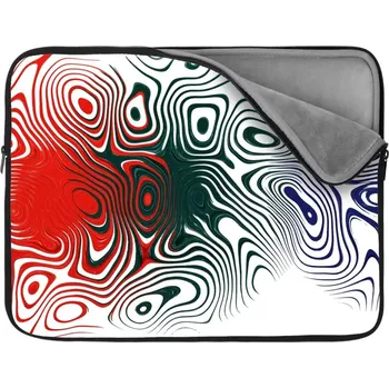 pouzdro na notebook Sablio Obal na notebook Dvoubarevná abstrakce - 13"