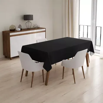 ubrus Sablio Ubrus Černá - 90x90 cm