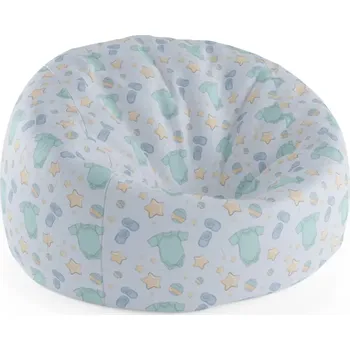 Sedací pytel Sablio Sedací vak Cocoon Dětské oblečky - 75 x 45 x 35 cm