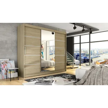 Šatní skříň MOB Alexander (dub sonoma)