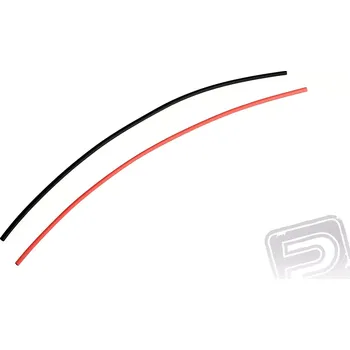 RC náhradní díl Eltip Smršťovací bužírka 1,6mm (25cm) černá/červená