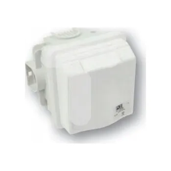 Elektrická zásuvka Elektrická Zásuvka hermetická Pce bílá