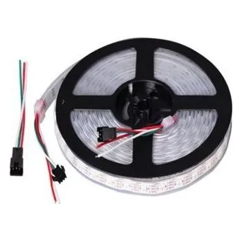 LED páska LED pásek RGB digitální 5V WS2812B, 60x LED5050/m, IP65, balení 5m