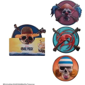 One Piece Sada 4 podtácků