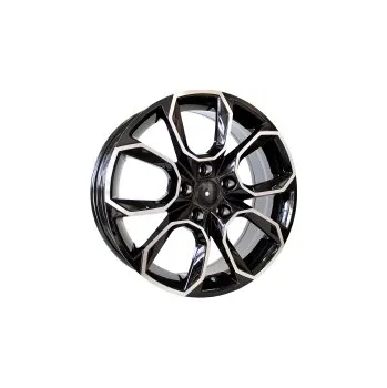 Auto-moto Alu kola Racing Line SK516, 17x7 5x112 ET40, černá + leštění vhodné pro Škoda Kodiaq I, Škoda Kodiaq II, Škoda Superb III, Škoda Superb IV