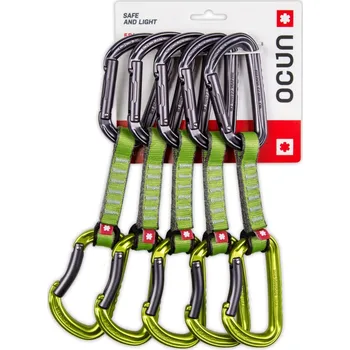 Horolezectví Ocún Falcon QD PAD 16mm 5-pack Barva: Zelená