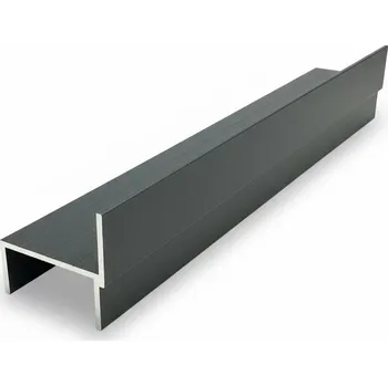 Plot Hliníkový profil H 50 nosník barva Ral 7016 antracit délka 4m Cena za kus