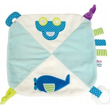 plyšák Utěrka plyšový mazlíček přítulníček modrá