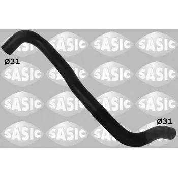 Zavěšení kol Sasic 3404146 Hadice chladiče (flexibilní)