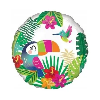 Balónek Fóliový balónek standard Papoušek 43 cm