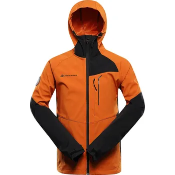 Pánská větrovka Pánská softshellová bunda Alpine Pro ESPRIT - oranžová / XXL