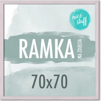 Obraz RÁMEČEK NA FOTKY 70x70 RÁMEČKY NA FOTKY FOTOGRAFIE čtvercový PUDROVĚ FIALOVÝ