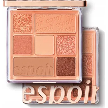 Oční stíny Espoir Real Eye Palette #01 Peach Like 10 g - paletka broskvových očních stínů
