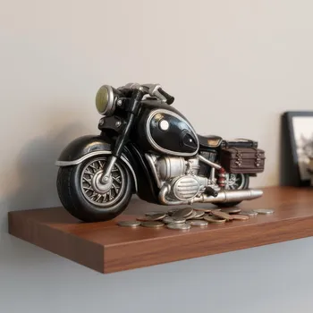 Pokladnička Motocykl, černá 496388