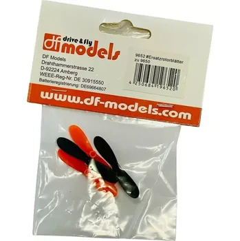 RC náhradní díl Náhradní listy rotoru 4ks DF models 9652