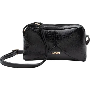 Kabelka L.Credi dámská stylová kabelka - černá